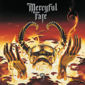 Mercyful Fate ‎– 9 - LP (YELLOW W/ BLUE SWIRLS)