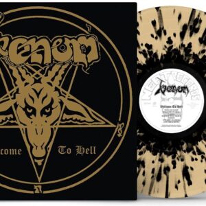 Venom ‎– Welcome To Hell - LP ( DOLD W/ BLACK SPLATTER)