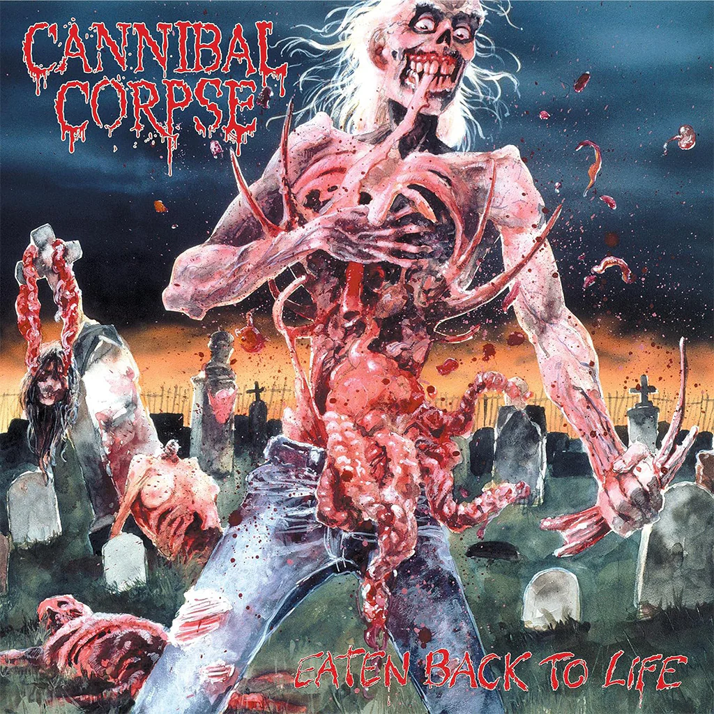 Cannibal Corpse – Eaten Back To Life - LP (LILAC RED)